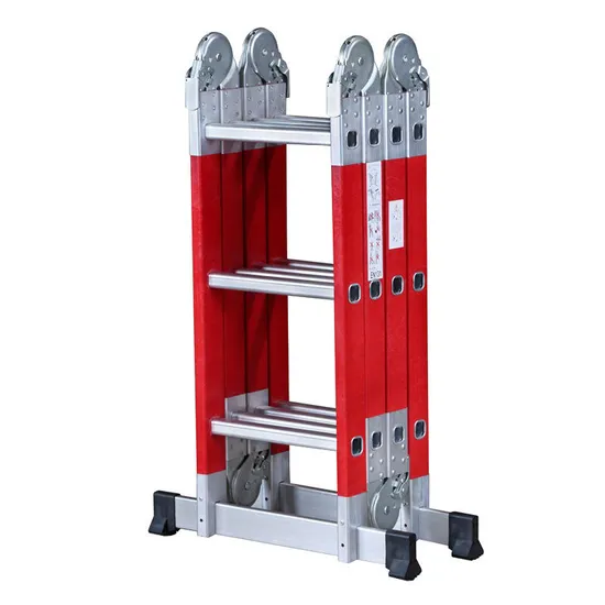 China Supplier Aluminum Extension Portable Folding Ladder Safety Ladder Industry Warehouses 