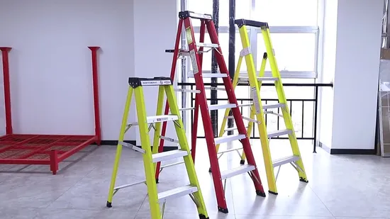 Platform Multipurpose Insulation Twin Step Fiberglass Step Ladder 